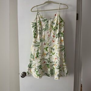 A loves A linen A line dress size 12